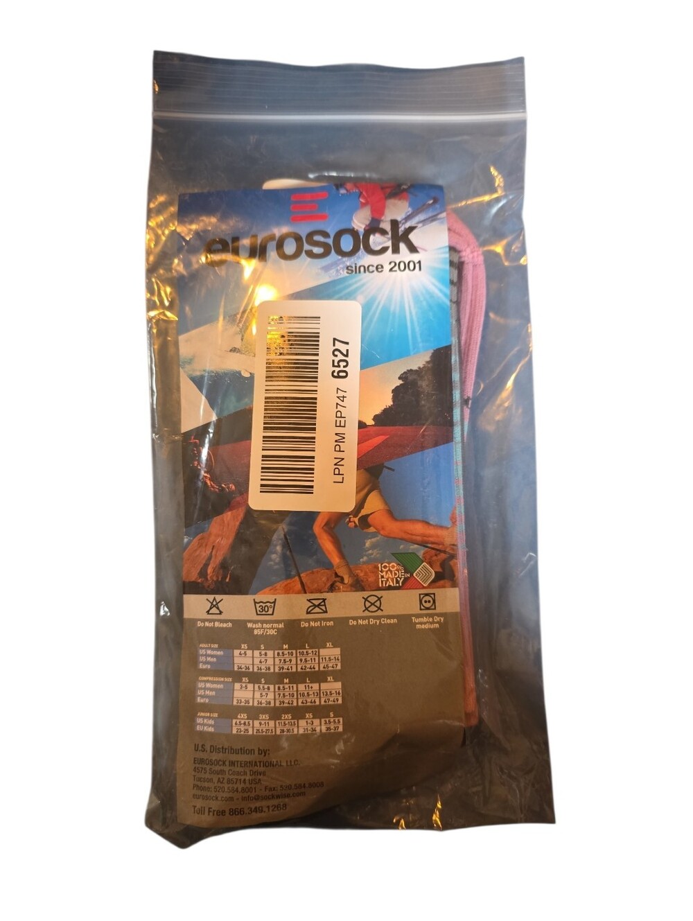NEW Eurosock Compression Socks Mens Size XL
